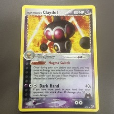Pokemon TEAM MAGMA'S CLAYDOL 8/95 Holo Rare (2004 Magma vs Aqua) MP/Mod Play on eBay