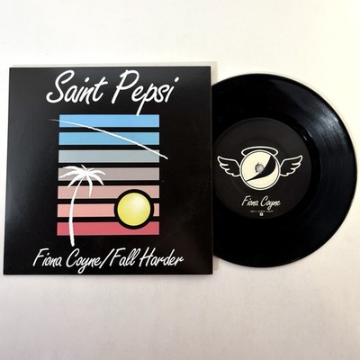 Saint Pepsi  Fiona Coyne Fall Harder 7 Carpark Records  CAK99 2014 Vinyl Single