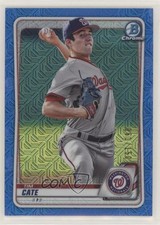 2020 Bowman Chrome Prospects Mega Box Blue Mojo Refractor 61/150 Tim Cate 2p7