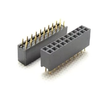 20PCS 2x10 20Pin 2.54mm Double Row Female Straight Header Pitch Socket Pin Strip