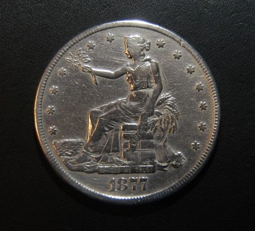 1877 s Trade Dollar