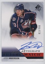 2015-16 SP Authentic Future Watch Auto 813/999 Josh Anderson #228 Auto s3g