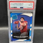 PATRICK MAHOMES II Rated Rookie Card PSA 8 2017 Panini Donruss #327 KC Chiefs
