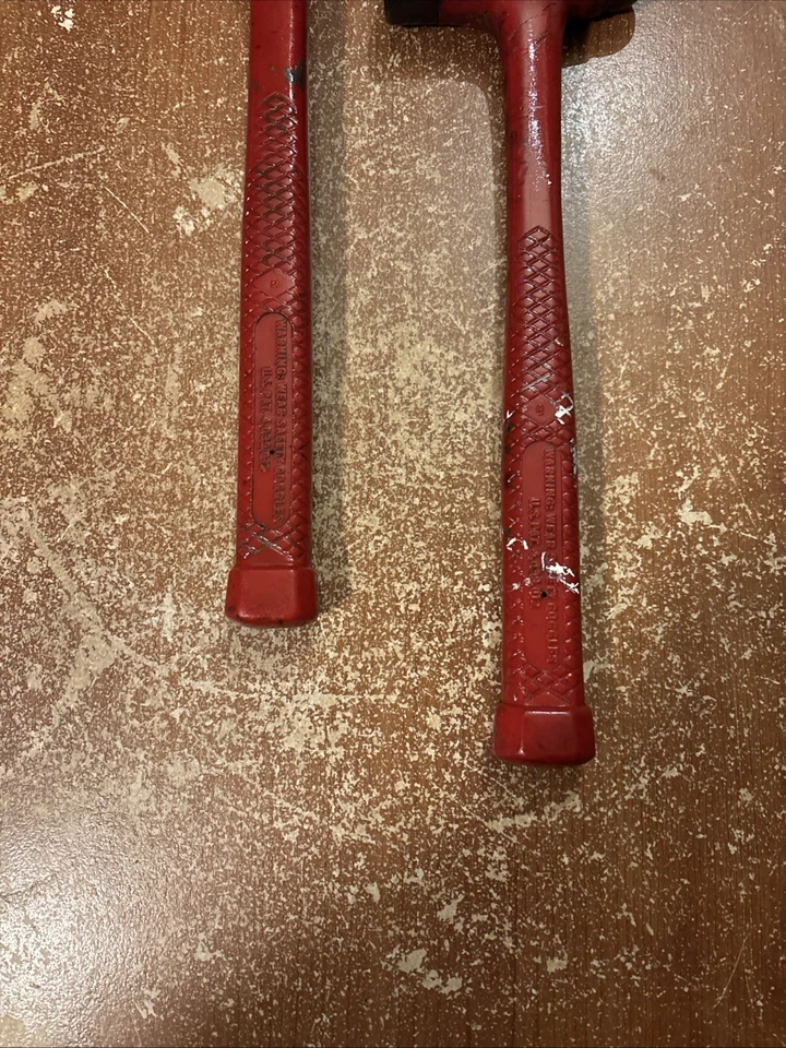 Vintage Snap On 16oz & 24oz Dead Blow Ball Peen Hammers USA - Imagen 4 de 4