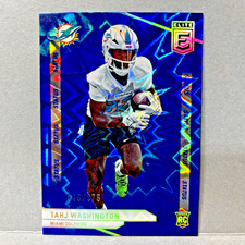 2024 Panini Donruss Elite Tahj Washington #148 Status Explosion 48/875 (RC)