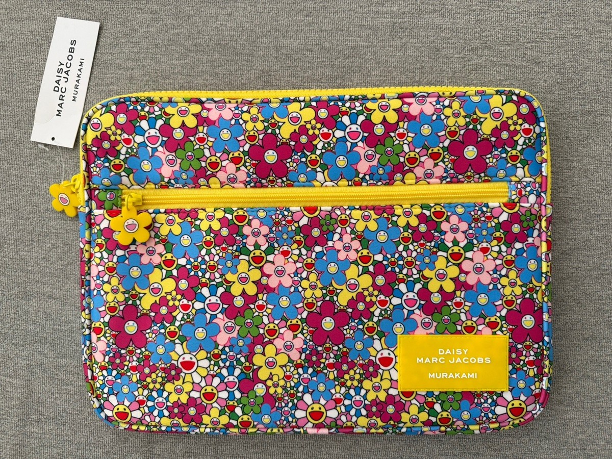 CASSETFY × TAKASHI MURAKAMI Mac book air Takashi Murakami x CASETiFY: Smile (Rainbow) Laptop Sleeve