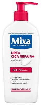 Mixa Urea Cica Body Lotion for dry skin with urea and panthenol repair, 250 ml