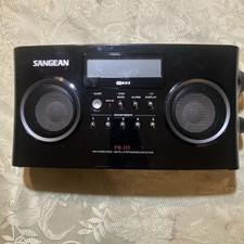 Sangean PR-D5 AM/FM Portable Radio Digital Tuning Tested Works Read