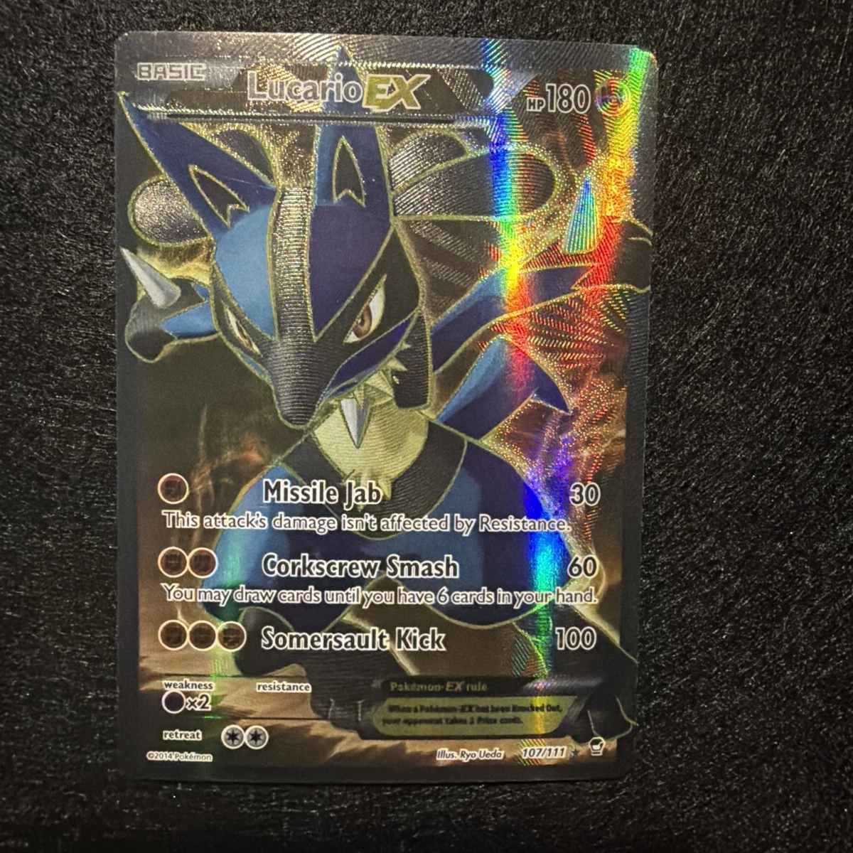 Lucario Pokémon TCG XY-Furious Fists Ultra Rare Individual