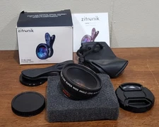 Zitronik 2-in-1 HD Wide Angle Camera Lens Kit Cell Phone Accessory Japan Optics