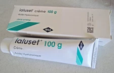 Ialuset Hyaluronic Acid Cream 100% Pure Undiluted 100g - Exp 6/26