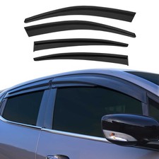 4x Windabweiser Regenabweiser für Fiat Tipo 2015-2026 Acryl Dunkel