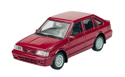 WELLY POLONEZ CARO PLUS DARK RED 1:43 DIE CAST METAL MODEL NEW IN BOX 44024