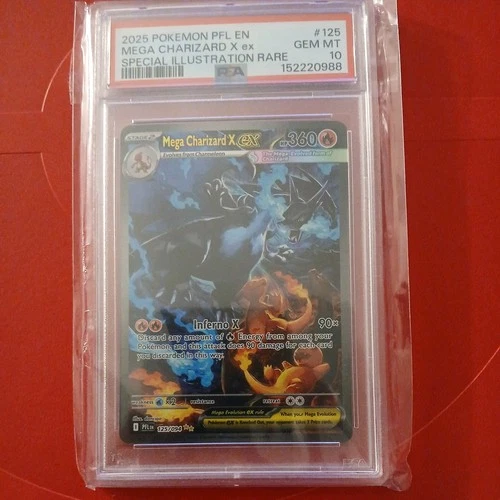 Pokémon Mega Charizard X ex 125/094 PSA 10 Special Illustration Rare Holo