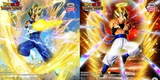 Set of 2 10TH ANNIVERSARY Dragon Ball Z DOKKAN BATTLE  FIGURE Super Goget Vegito