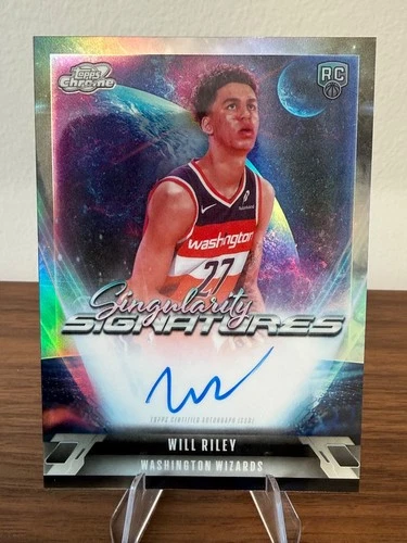 2025 Topps Cosmic Chrome Will Riley Base (RAW)