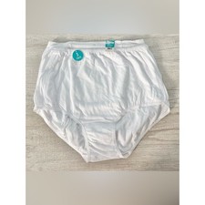 Vanity Fair Women's White Perfectly Yours Cotton Classic Brief Underwear Size XL