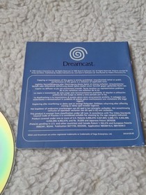 Worms Armageddon Sega Dreamcast Disc and Manuel Only No Case