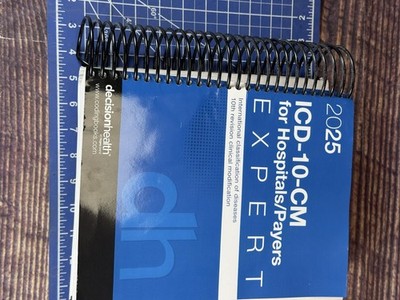 DecisionHealth ICD-10-CM for Hospitals/Payers EXPERT 2025 Spiral Bound Textbook