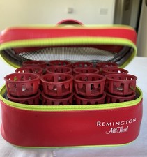 Remington All That Spoolie Wrap N Roll Self Locking Ceramic Hot Rollers and Case