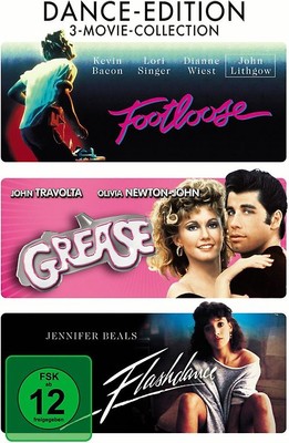 Footloose / Flashdance / Grease [3 DVDs]