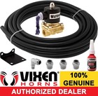 1/2" HIGH FLOW ELECTRIC AIR VALVE TRAIN HORN SOLENOID UPGRADE KIT 210 PSI/12V