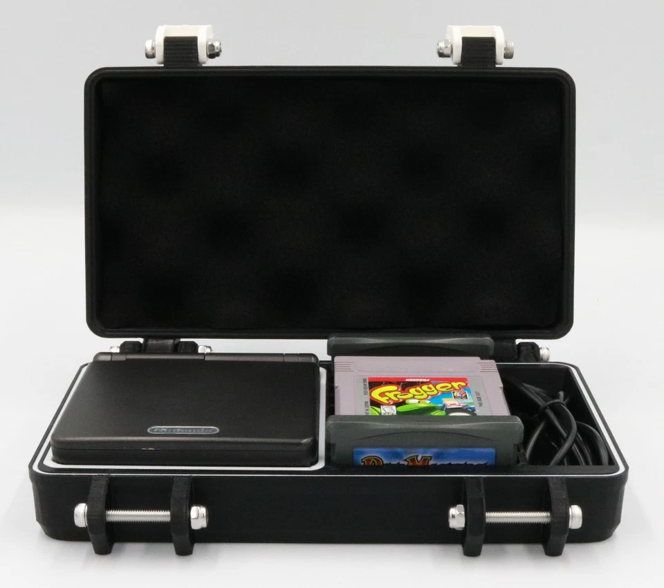Rugged Protective Carrying Case for Game Boy Advance SP with TPU Cushion, O-ring - Image 2 of 4