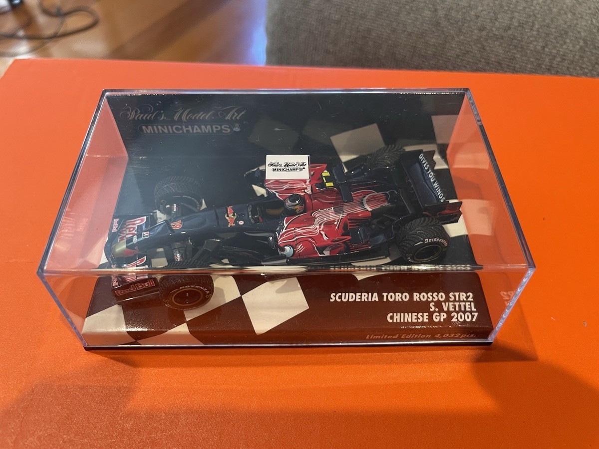 F1 TORO ROSSO STR2 Vettel Chinese GP 2007 2007 1/43