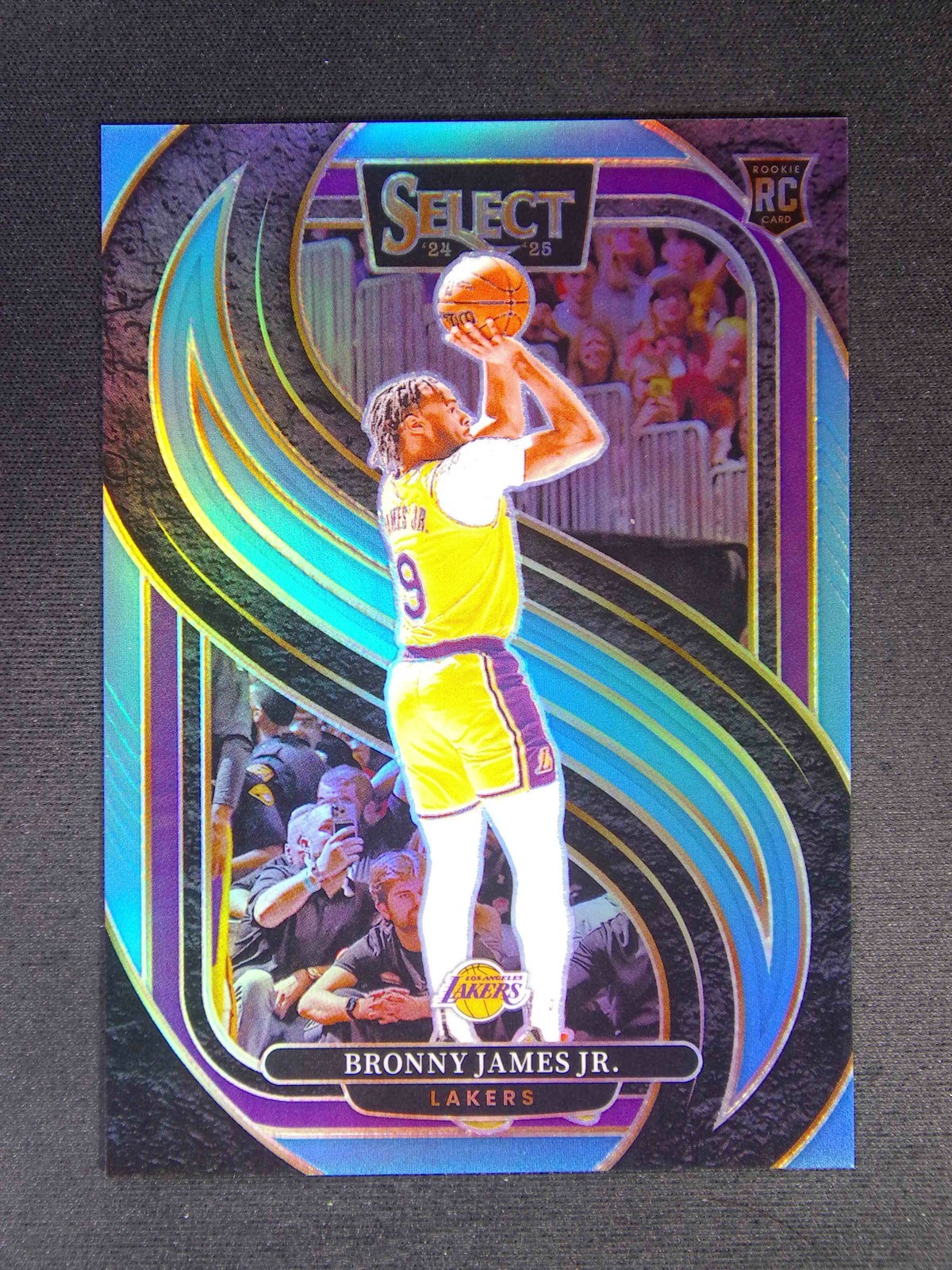 2024-25 Panini Select Bronny James Jr. #179 Premier RC Rookie Light Blue /299