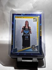 2025 Donruss WNBA #93 Ajsa Sivka BLUE Rated Rookie - Chicago Sky /49