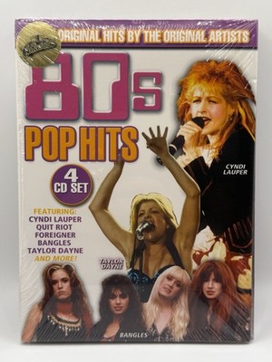80 s Pop Hits 4 Cd Set Cyndi Lauper Factory Sealed New Free Shipping