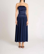 Nia Santal Strapless Dress Midnight