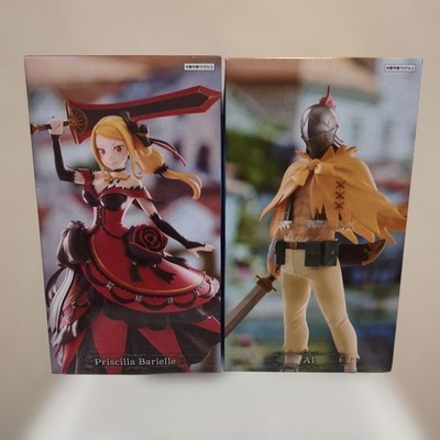 Re:ZERO Royal Selection Candidate & Knight Figure Priscilla & Al Set of 2 NEW
