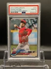 2018 Topps Update SHOHEI OHTANI Pitching In Red Jersey PSA 10 RC
