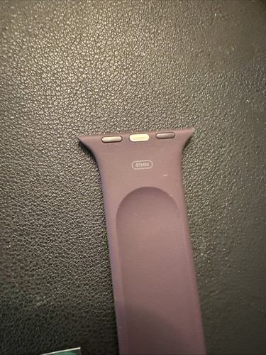 Apple Watch Silicone Solo Loop 41mm (38/40) Genuine OEM Dark Cherry Size 6 - 第 3/8 張圖片