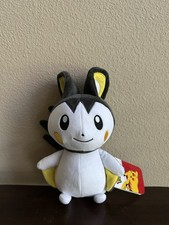 Pok mon 8 Emolga Stuffed Plush 2023 Nintendo Game Freak Jazwares