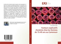 Thierry BéDel Tsafack | Facteurs Explicatifs D'anéMie Chez Les Femmes De...