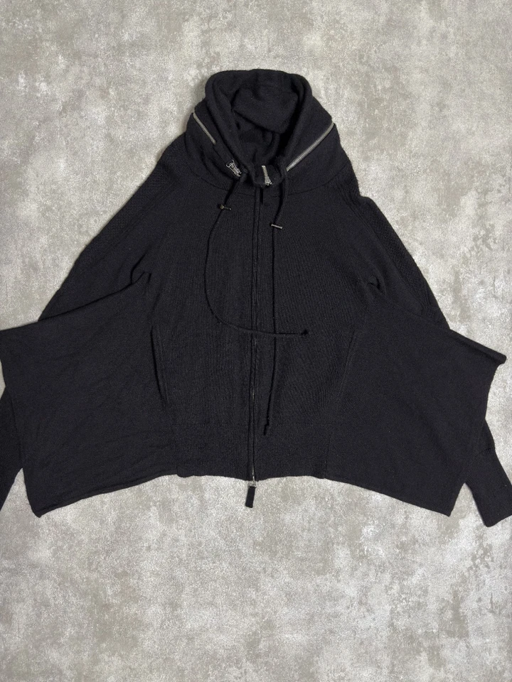 LE CASUAL DE MARITHE FRANCOIS GIRBAUD Sudadera con Capucha Tejida con Cremallera Deformada Talla US 6... Foto 3 de 4