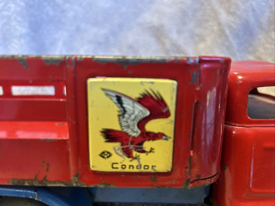 Camión de estacas de metal Condor de colección - Japón 1955 Foto 2 de 4