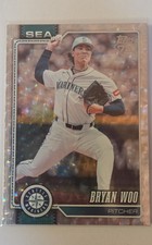 2026 Topps Series 1 - Bryan Woo #62 Silver Crackle Foil