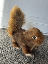 Folkmanis Mini Red Squirrel Finger Puppet Toy Plush Critter Brown