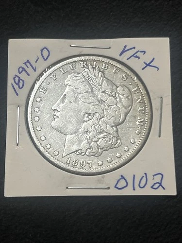 1897-O Morgan Silver Dollar Very Fine +