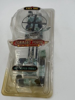 Command force Micro series aH-1 Super Cobra As Is Packaging Issues *READ*