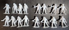 YOUR OWN SPACE FORCE VINTAGE 1980s ASTRONAUTS LOT OF 16 GREY SPACEMEN 6 POSES
