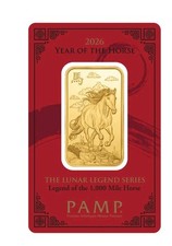 Ships within 14 days!! 1oz Gold Bar PAMP 3717.96 per troy oz
