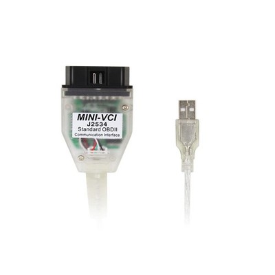 Mini Vci J2534 Cable Standard Obd2 Communication Interface for TIS Techstream...