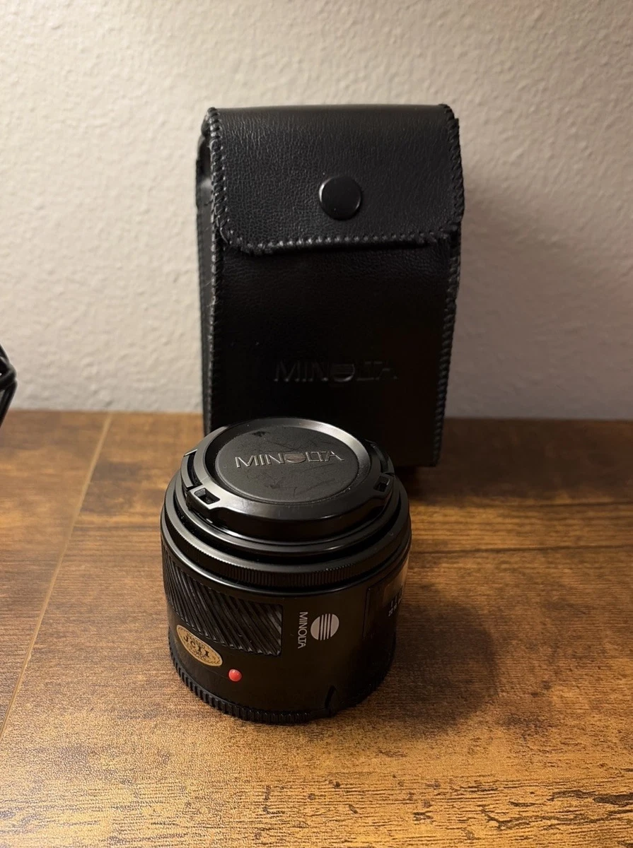 Minolta A-mount 50mm Focal Camera Lenses for sale | eBay
