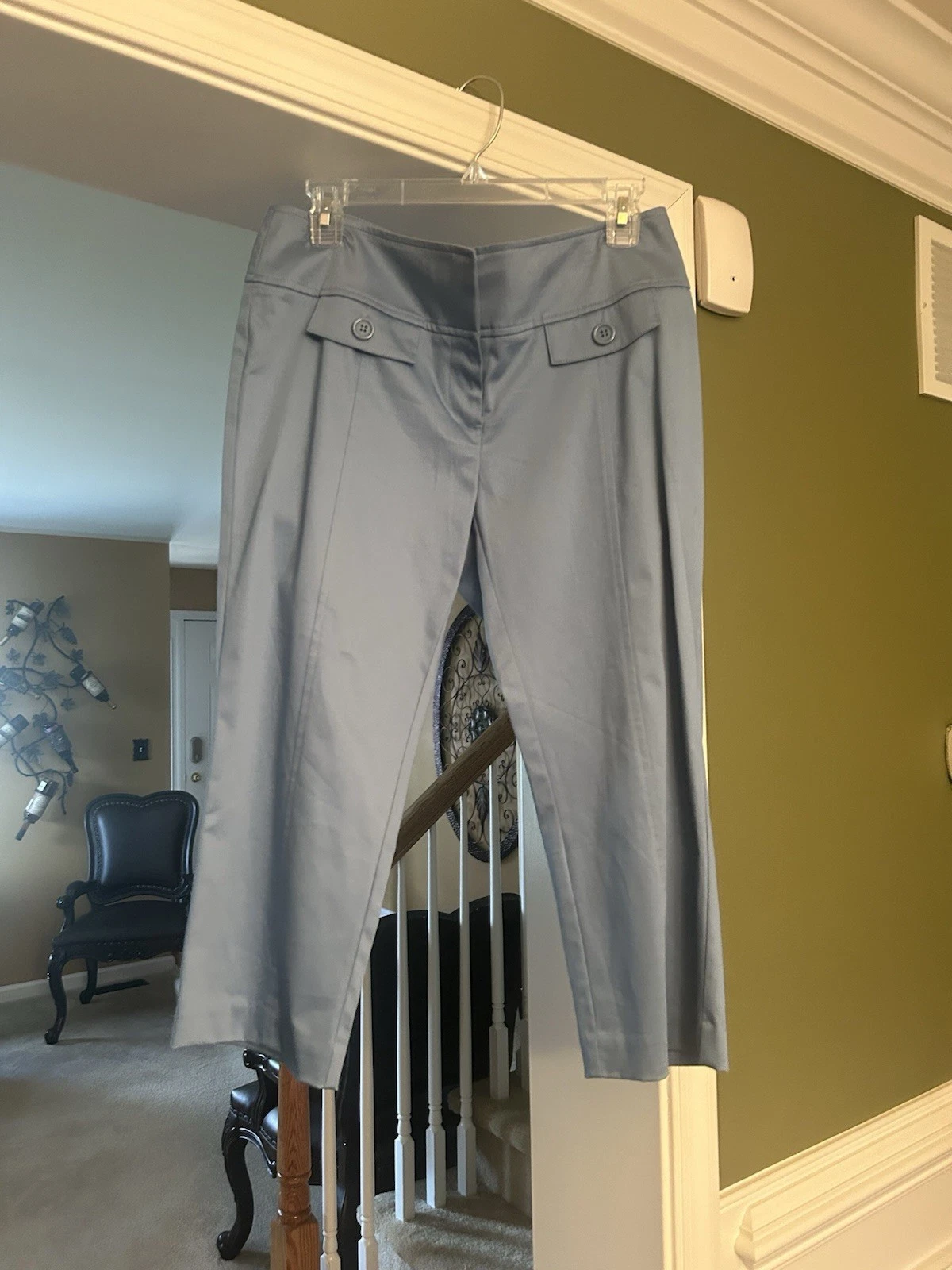 INC CAPRI PANTS BLUE