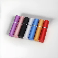 7Pcs 10ml Refillable Perfume Atomizer Bottle Travel Spray Pump Set Lot Fragrance