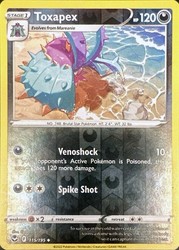Toxapex 115/195 Reverse Holo Silver Tempest